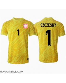 Billige Fotballdrakt Polen Wojciech Szczesny #1 Keeper Replika Hjemmedrakt EM 2024 Kortermet